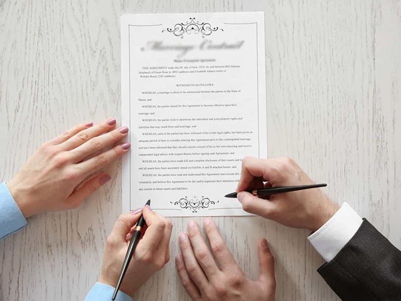 Составление брачного договора юрист